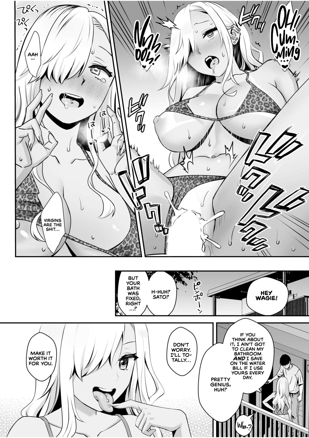 Hentai Manga Comic-A Former Gyaru Gangster Who's Into Hunting Virgins?!-Read-9